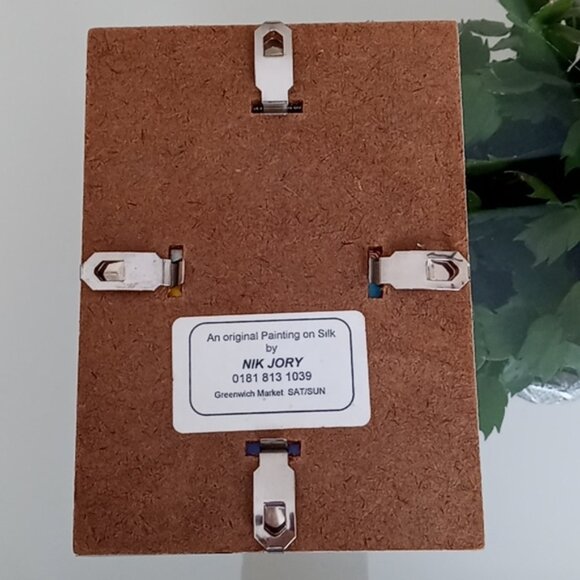 Original Painting On Silk by Nik Jory - Picture 4 of 9